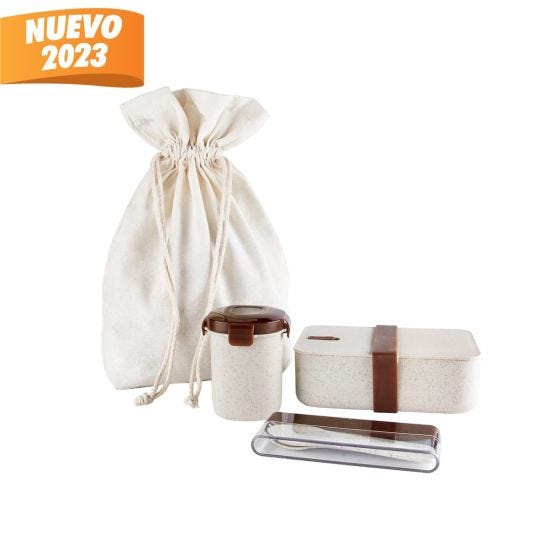 SET DE LONCHERA ECO THUN | Articulos Promocionales
