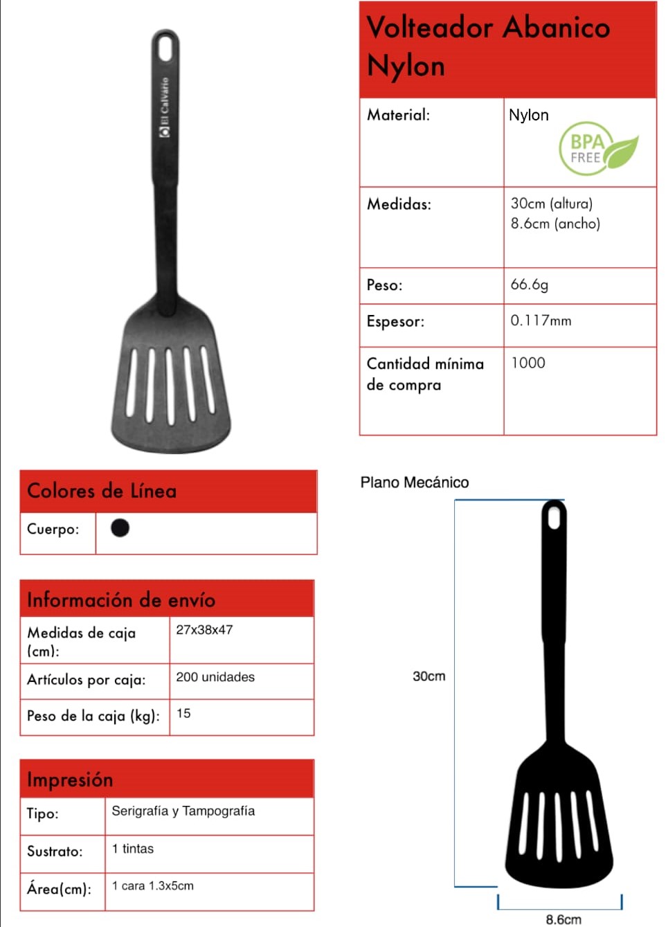 Volteador Abanico Nylon  | Articulos Promocionales