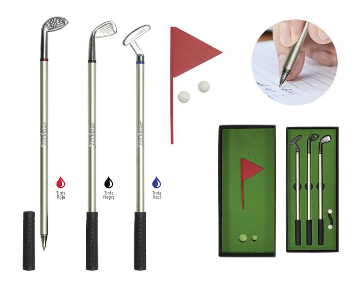 BOLIGRAFOS PALOS DE GOLF  | Articulos Promocionales