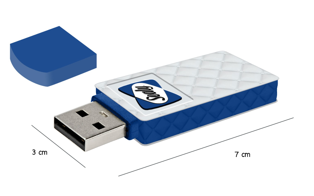 USB EN FORMA DE COLCHON | Articulos Promocionales