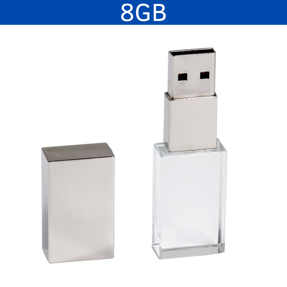 USB CRISTAL DE 8GB | Articulos Promocionales
