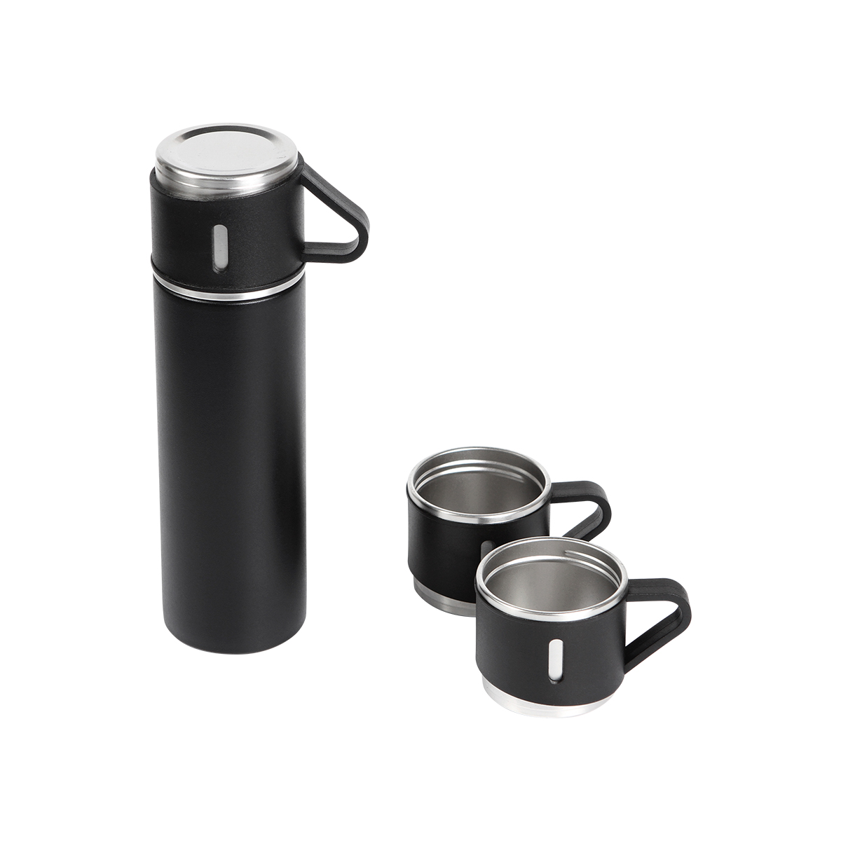 Set de termo y tazas Camini. | Articulos Promocionales