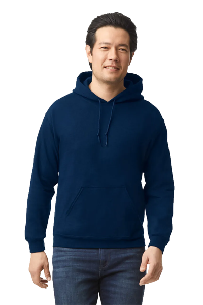 GILDAN SUDADERA ADULTO UNISEX A COLOR CON CAPUCHA TALLAS S-XL | Articulos Promocionales