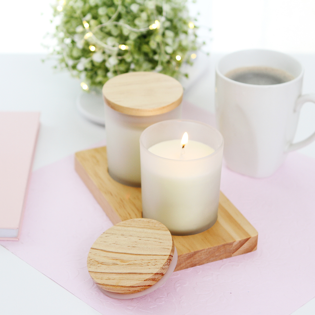 Set de velas Baschi. | Articulos Promocionales