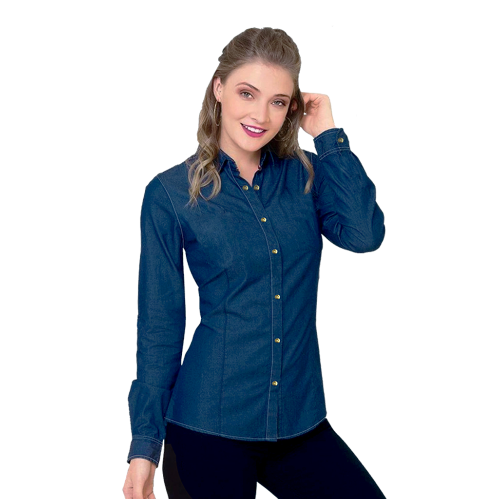 BLUSA OXFORD MEZCLILLA  | Articulos Promocionales