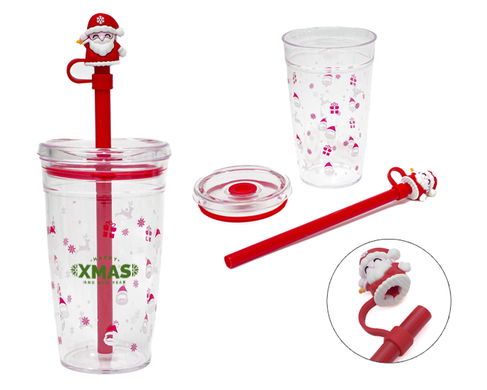 VASO NAVIDEÑO NOEL | Articulos Promocionales