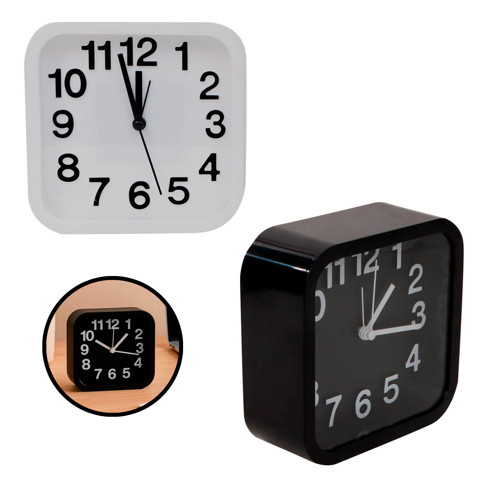 RELOJ DE ESCRITORIO TIDARA | Articulos Promocionales