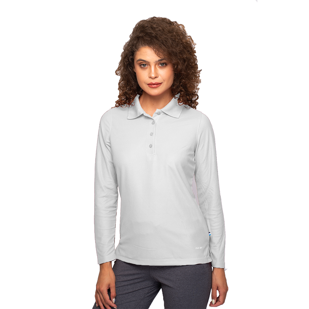 CAMISA POLO MANGA LARGA DAMA XXL - XXXL | Articulos Promocionales