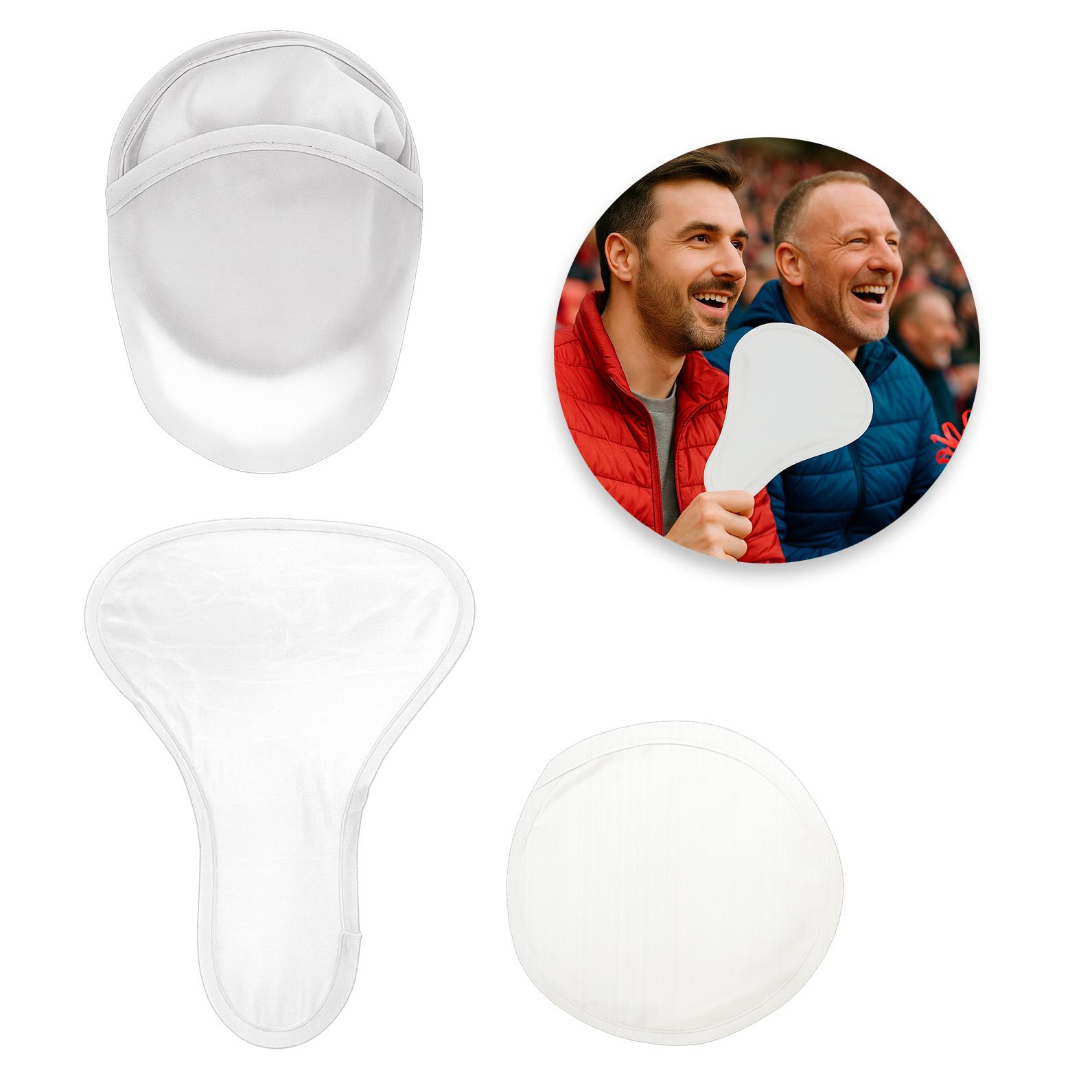 ABANICO PLEGABLE SAQUE | Articulos Promocionales