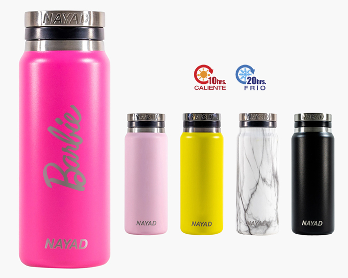 TERMO DE ACERO INOXIDABLE NAYAD ROAMER 26 OZ. | Articulos Promocionales