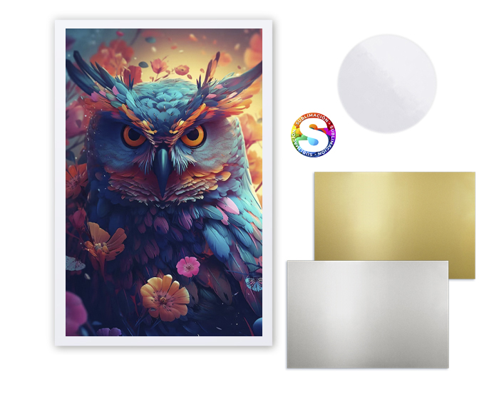 MINI LAMINA DE ALUMINIO MINI GLOSSY | Articulos Promocionales