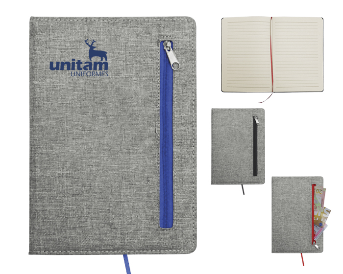 LIBRETA ZIPPER | Articulos Promocionales