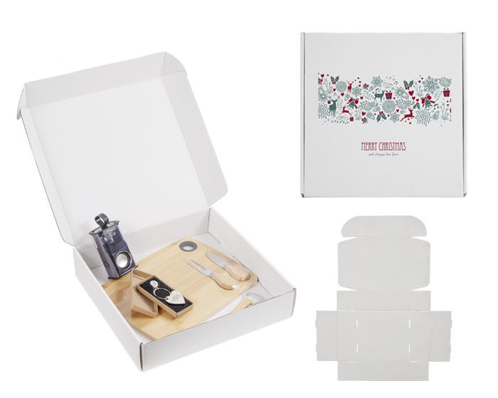 CAJA DE REGALO 31 x 31 x 6.5 CM | Articulos Promocionales