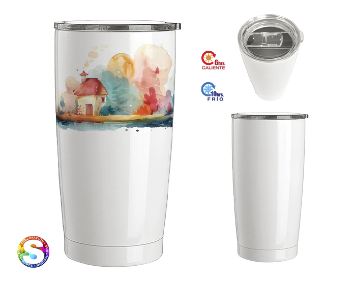 TERMO CON DOBLE PARED GABO  | Articulos Promocionales