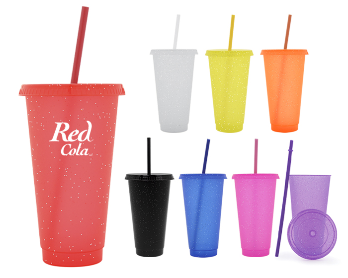 VASO DE PLÁSTICO GLITTER  | Articulos Promocionales