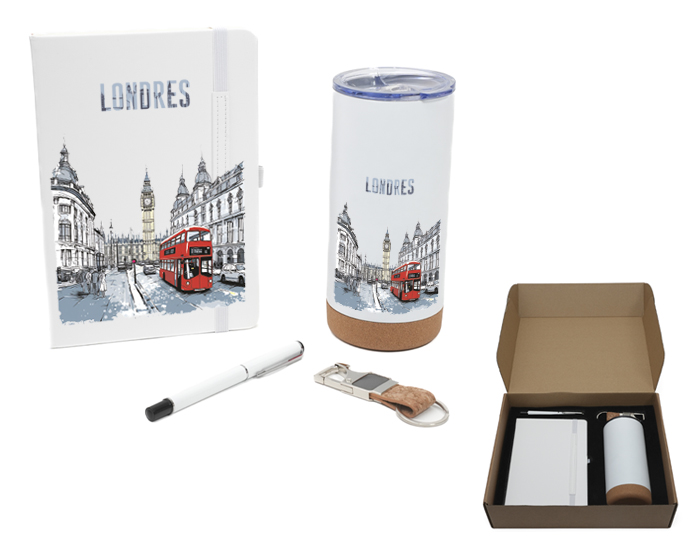 SET DE REGALO IDEAL PARA EJECUTIVOS LONDRES  | Articulos Promocionales