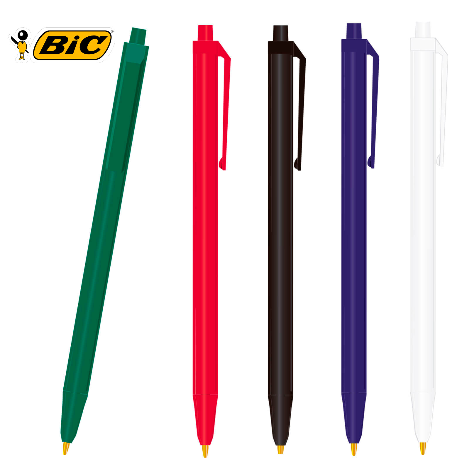 BOLÍGRAFO DE PLASTICO BIC | Articulos Promocionales