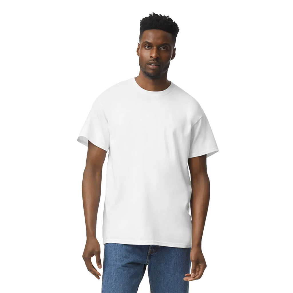 PLAYERA CUELLO REDONDO BLANCA ADULTO UNISEX TALLA 2XL | Articulos Promocionales