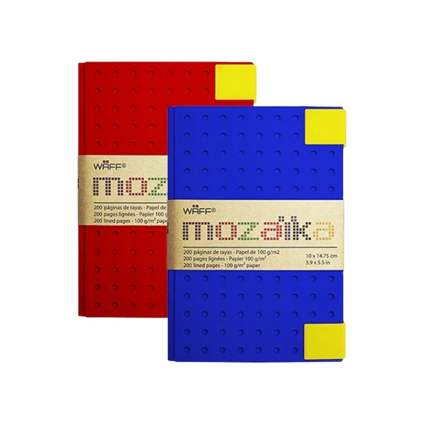 LIBRETA WAFF Mozaika Mediana | Articulos Promocionales