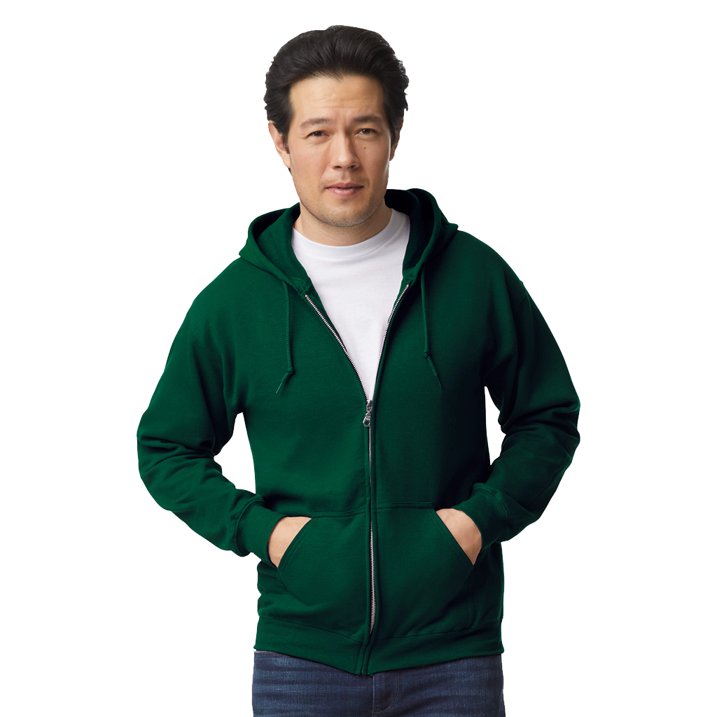SUDADERA UNISEX CON CIERRE Y CAPUCHA ADULTO A COLOR TALLA 2XL | Articulos Promocionales
