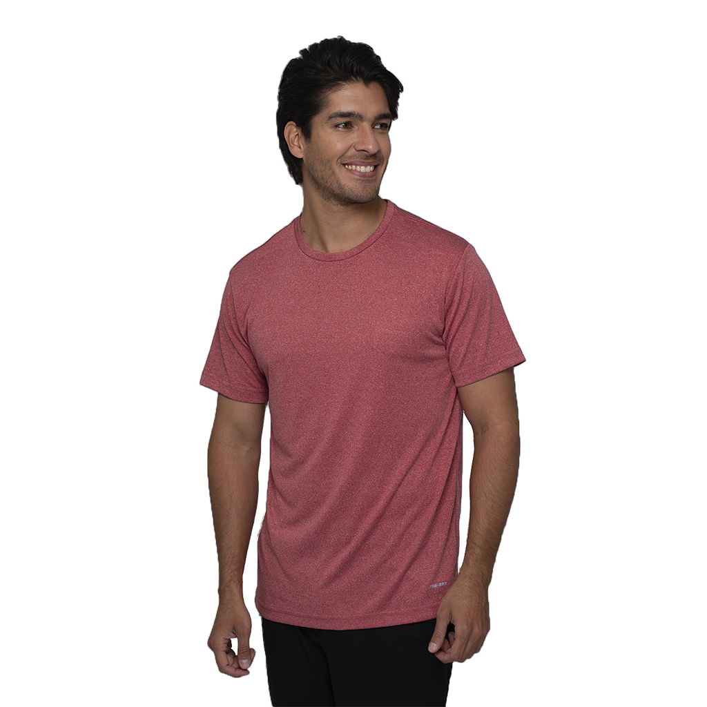 PLAYERA DRYFIT CABALLERO CUELLO REDONDO JASPEADA TALLAS XS - XL | Articulos Promocionales