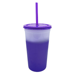 Vaso 32 oz. Stadium Termocromatico tapa y popote | Articulos Promocionales