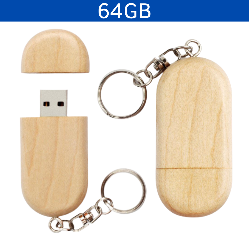 USB OVAL 64GB | Articulos Promocionales