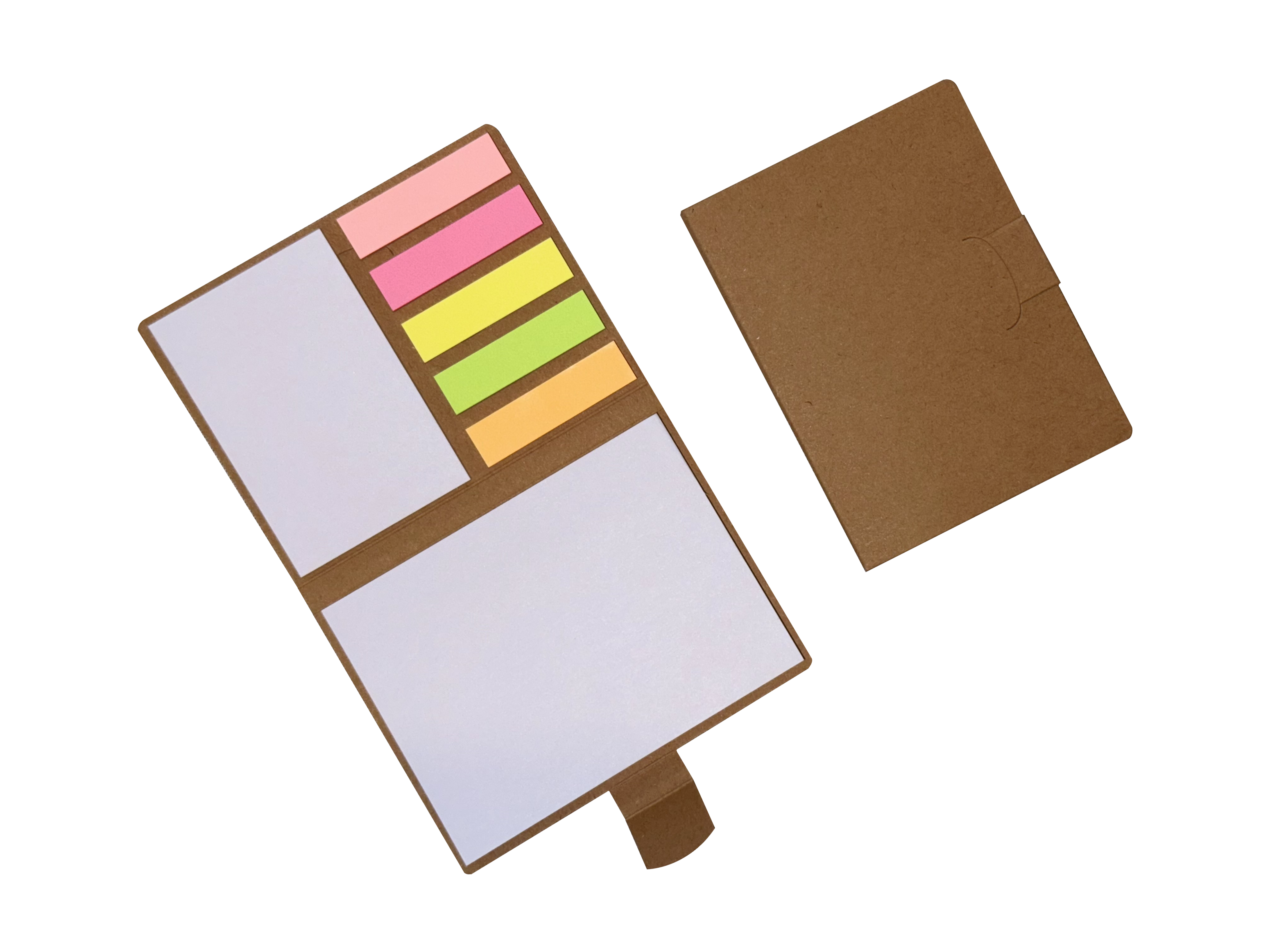 Estuche con notas adhesivas cubierta suave | Articulos Promocionales