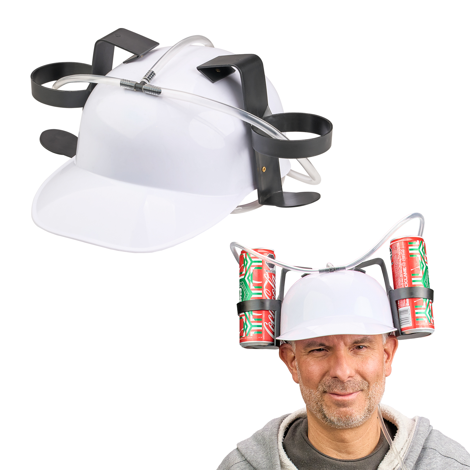 CASCO PORTA LATAS HELMET | Articulos Promocionales