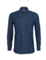 CAMISA DE MEZCLILLA CABALLERO TALLAS 2XCH- XL | Articulos Promocionales