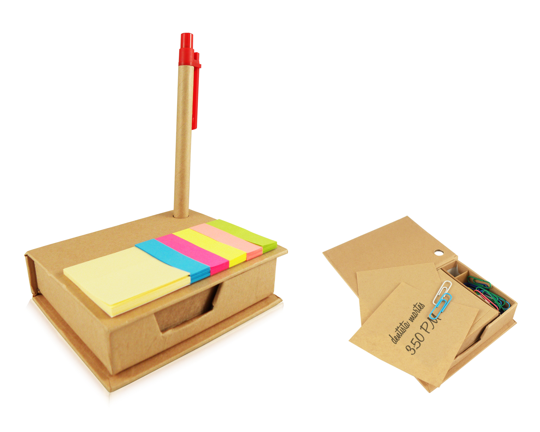 KIT DE NOTAS CON PORTA PLUMA | Articulos Promocionales