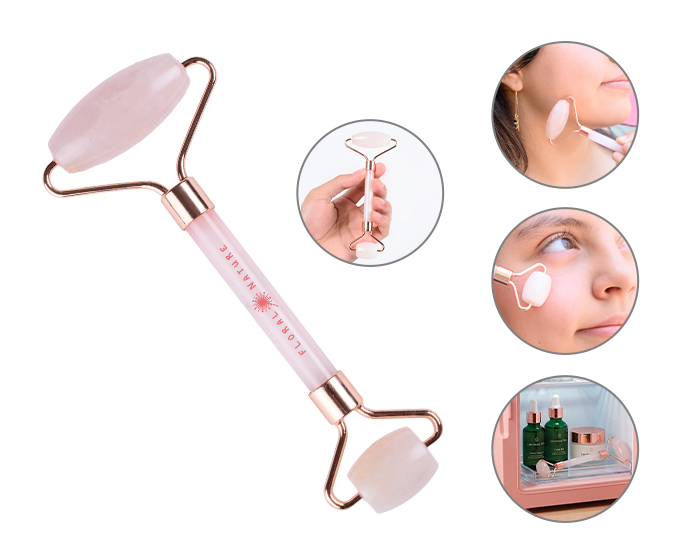 RODILLO MASAJEADOR ROSE | Articulos Promocionales