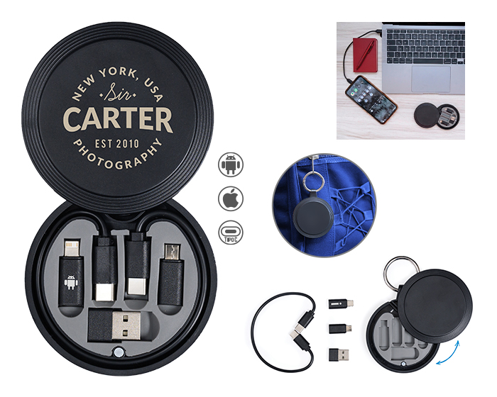 ESTUCHE DE CONECTORES NEXUS | Articulos Promocionales