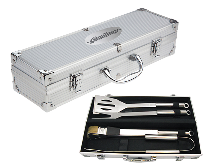 JUEGO DE BBQ CROME | Articulos Promocionales