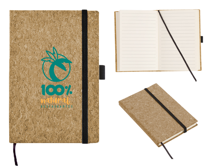 LIBRETA KORK | Articulos Promocionales