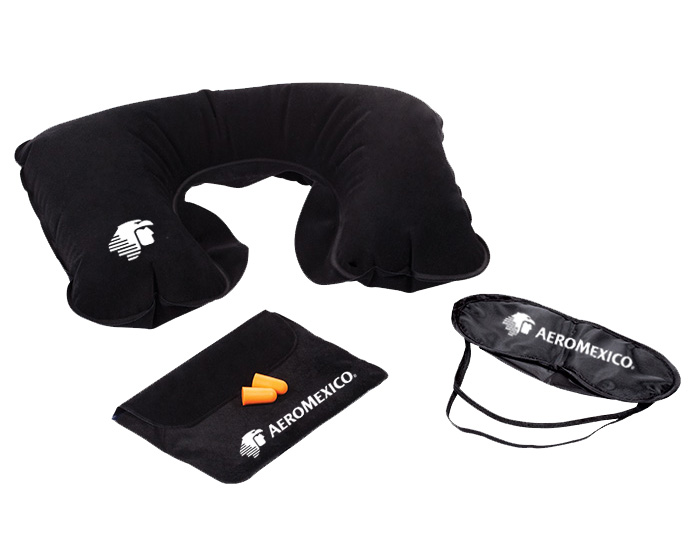 KIT DE SIESTA PARA VIAJE | Articulos Promocionales