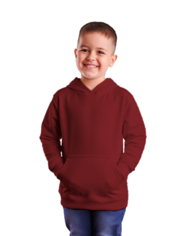 Sudadera Juvenil con Capucha y Bolsa UNISEX TALLAS 2-14 | Articulos Promocionales