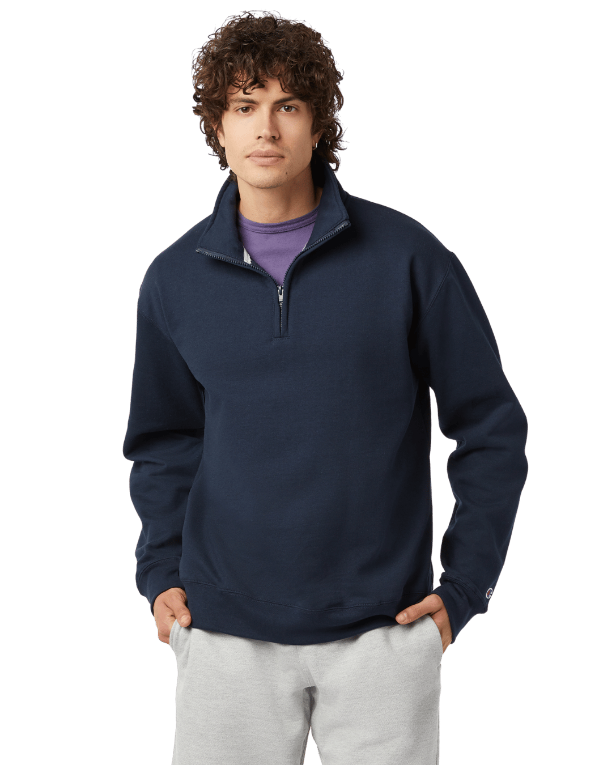 SUDADERA CON CIERRE DE 1/4 ADULTO UNISEX TALLAS 2XL - 3XL | Articulos Promocionales